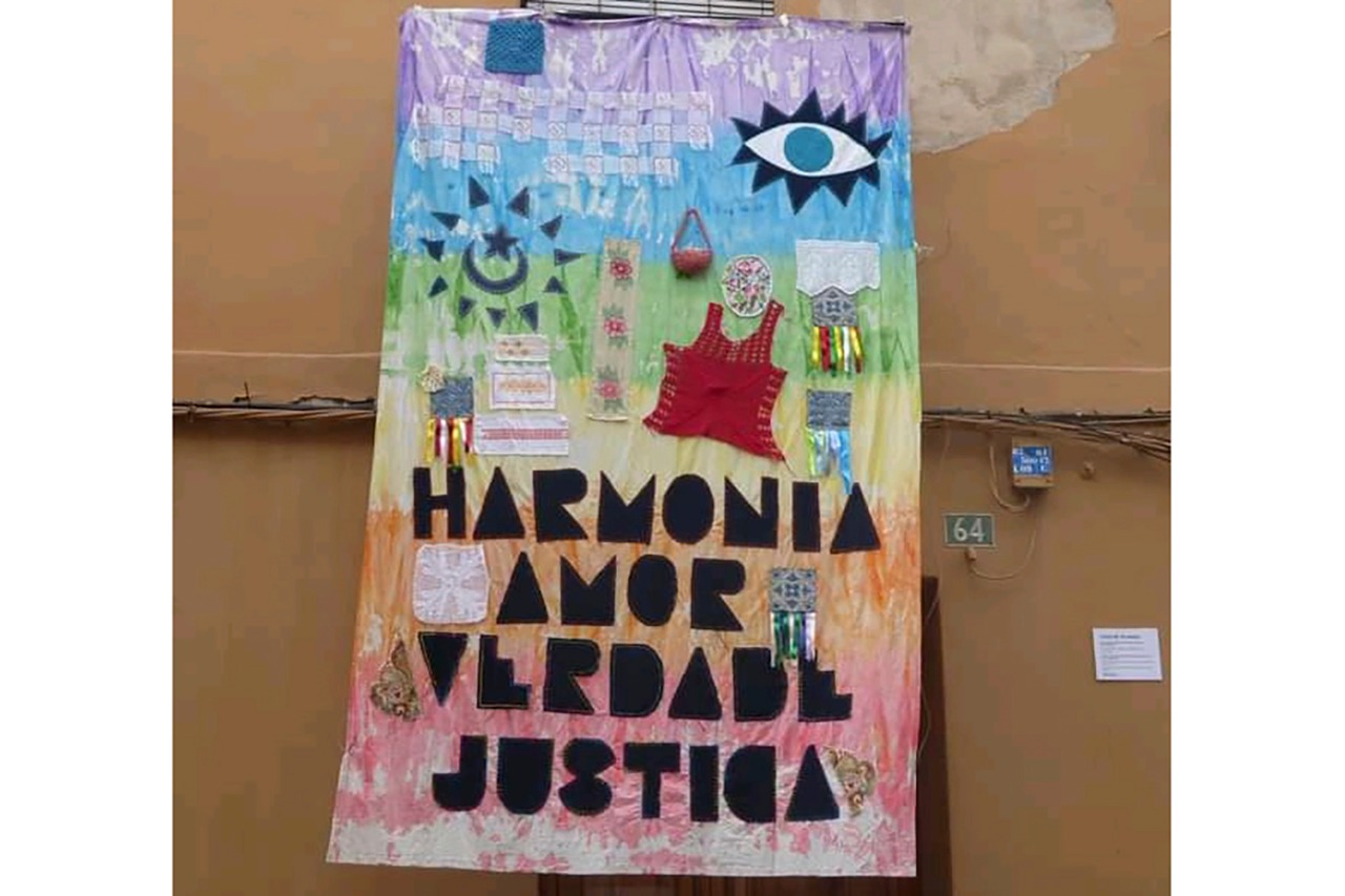 Flávia Santana, Márcia Rodrigues, Jhon Eldon e Claudice Moura: Harmonia, amor, verdade e justiça.